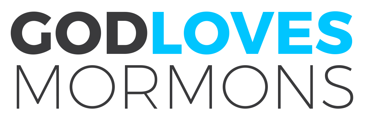 God Loves Mormons logo
